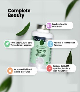 COMPLETE BEAUTY Fortalece Cabello Piel y Uñas