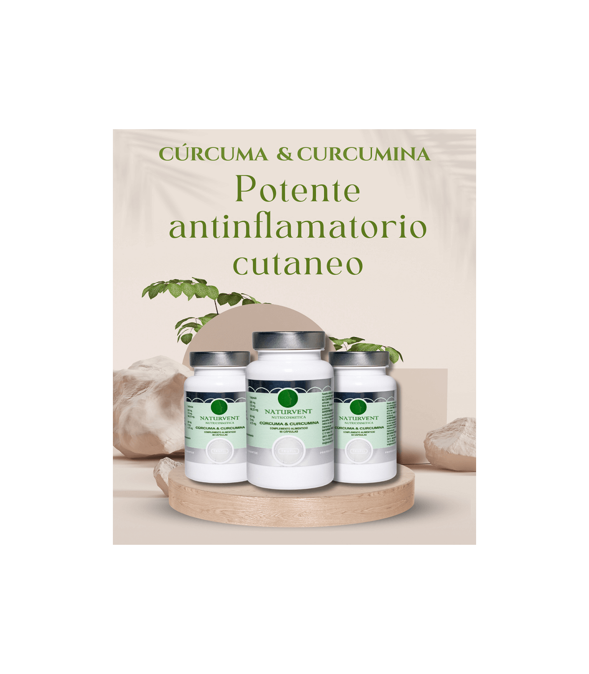 CÚRCUMA & CURCUMINA Potente antinflamatorio