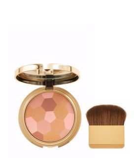 Mosaico iluminador multi efecto compuesto por 5 radiantes tonos cálidos