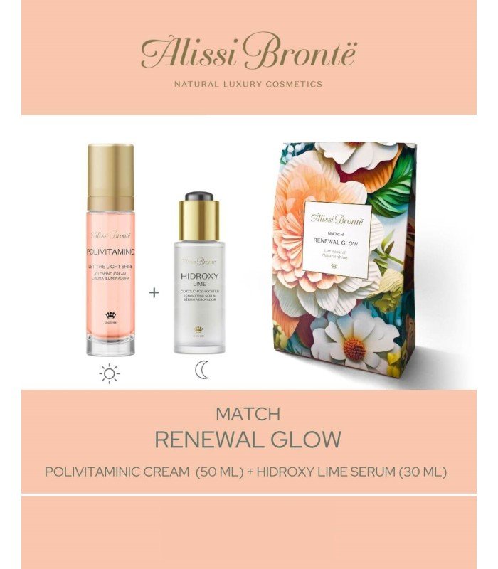 PACK MATCH - RENEWAL GLOW.  Con POLIVITAMINIC CREAM