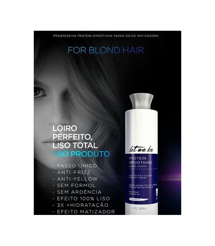 Protein Smoothing Matizadora Blond Expert, alisa y Matiza en un solo paso